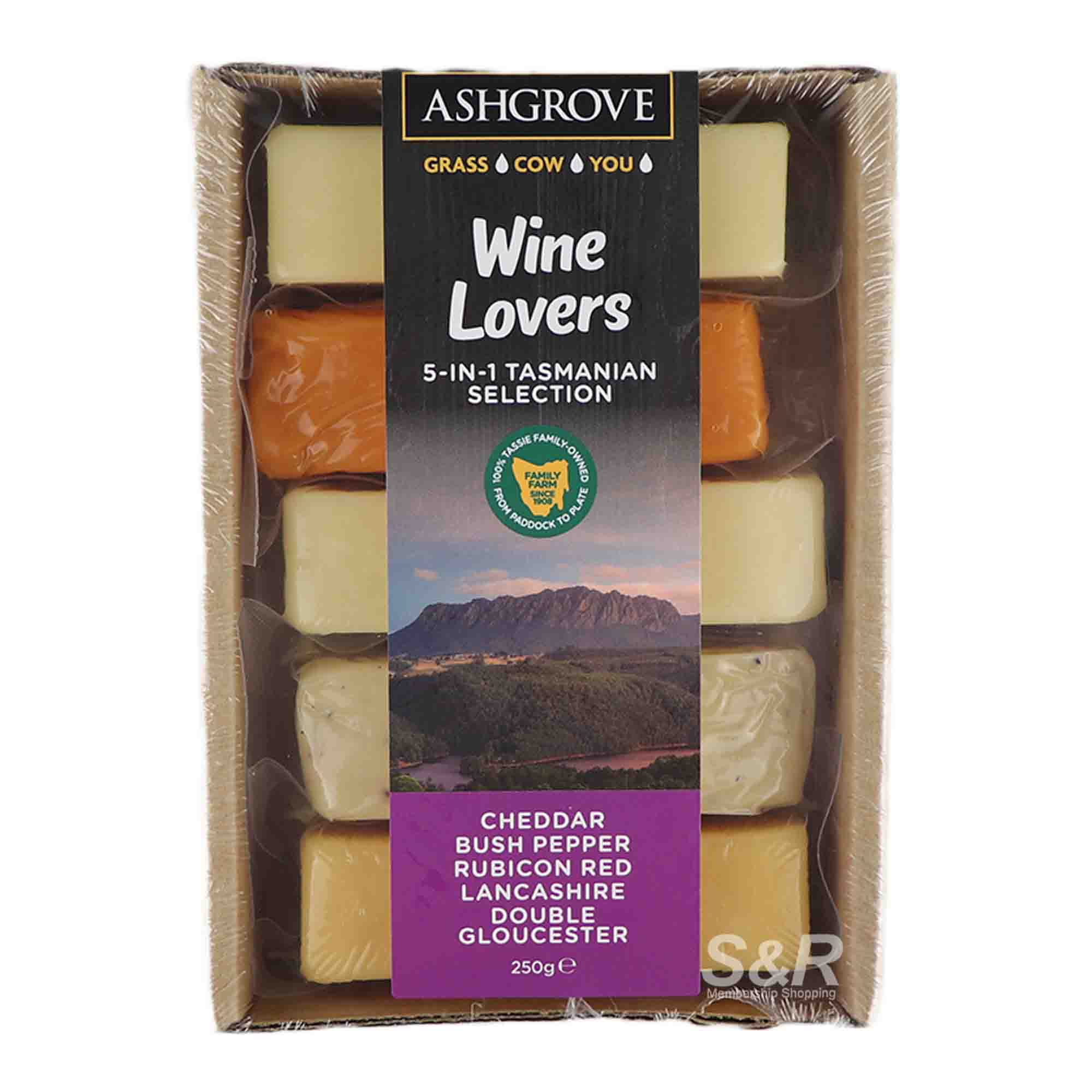 Ashgrove 5-in-1 Tasmanian Selection Wine Lovers (50g x 5pcs)